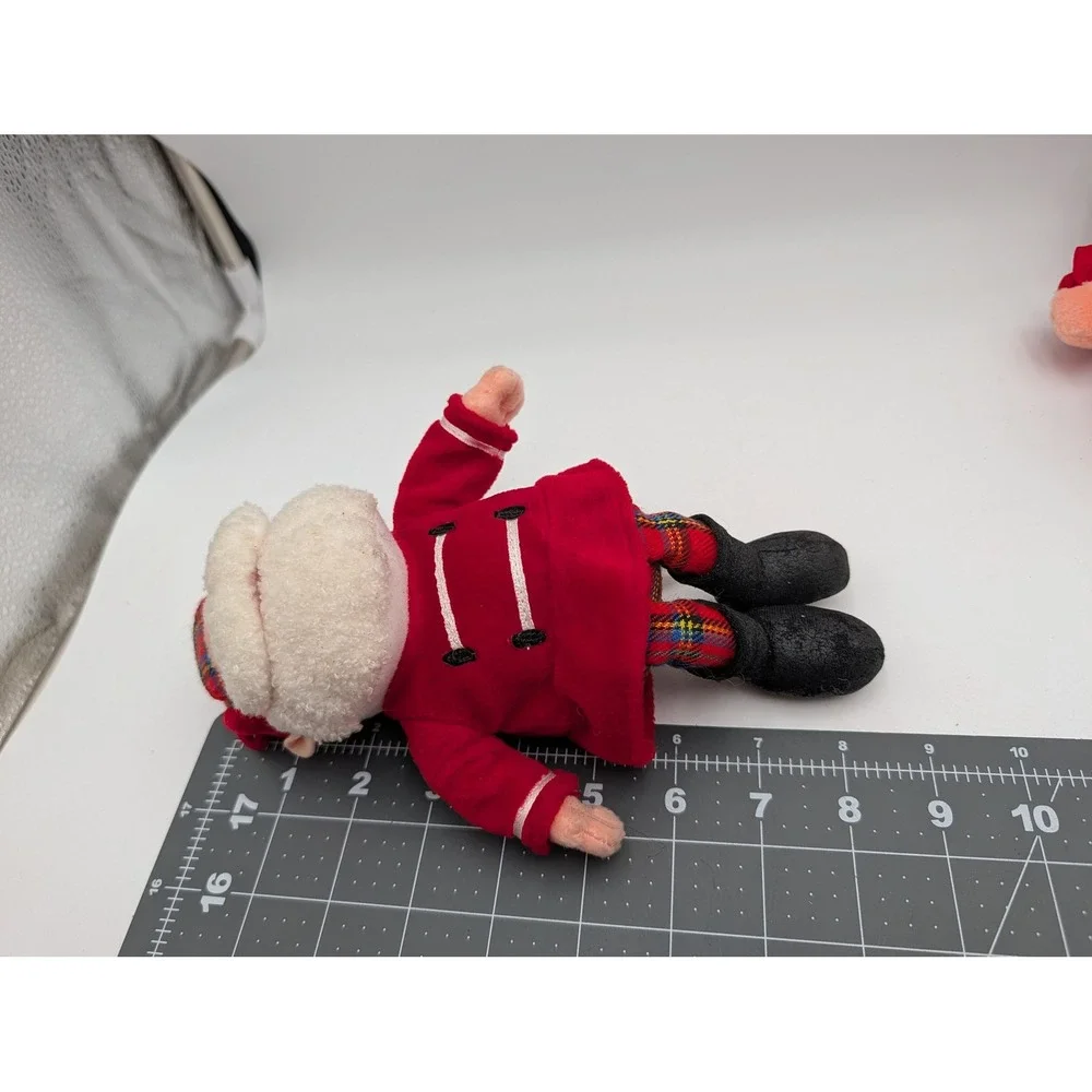 Stuffins Rudolph Misfit Charlie in the Box Santa Claus Plush Red 1998 Lot